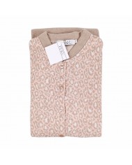 Pigiama donna aperto in caldo punto milano Fralu Serena - MADE IN ITALY