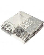 Plaid Lanerossi Iseo 100% Lana Vergine 130x170 grigio