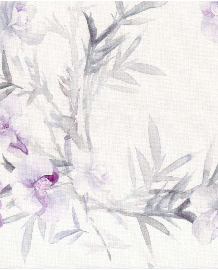Tovaglia 12 posti 100% cotone Blumarine Orchidea