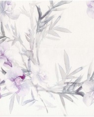 Tovaglia 12 posti 100% cotone Blumarine Orchidea