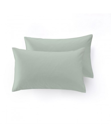 Coppia federe FLANELLA caldo cotone - Tinta Unita