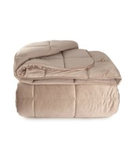 Trapunta singola in velluto Made in Italy