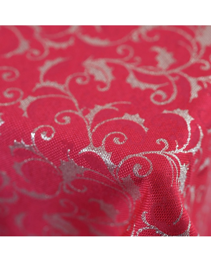 Tovaglia rotonda di Natale fiandra lurex di Dreams