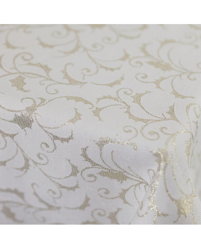 Tovaglia rotonda di Natale fiandra lurex di Dreams