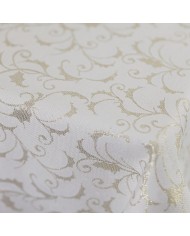 Tovaglia rotonda di Natale fiandra lurex di Dreams