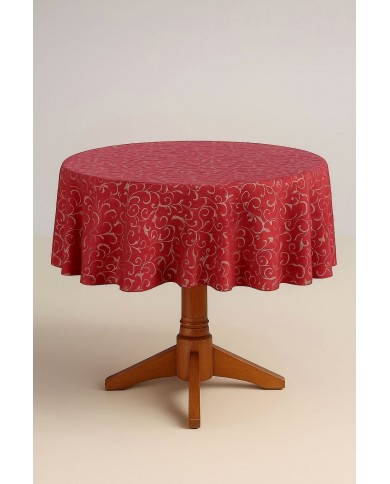 Tovaglia rotonda di Natale fiandra lurex di Dreams
