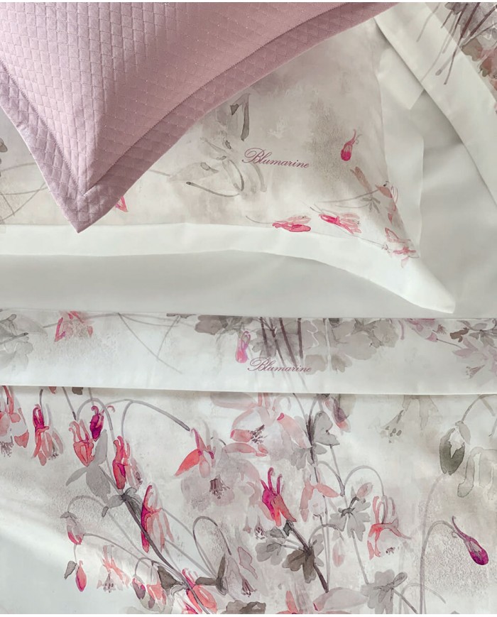 Completo lenzuola matrimoniale Blumarine Ciclamino