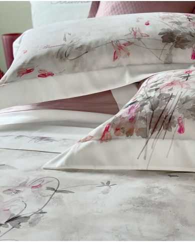 Completo lenzuola matrimoniale Blumarine Ciclamino