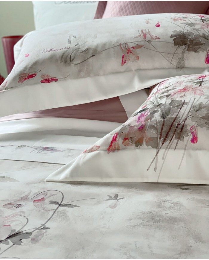 Completo lenzuola matrimoniale Blumarine Ciclamino