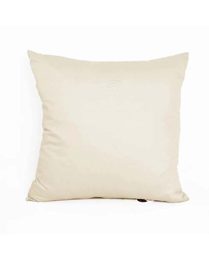 Cuscino d'arredo in raso di puro cotone Blumarine Lory