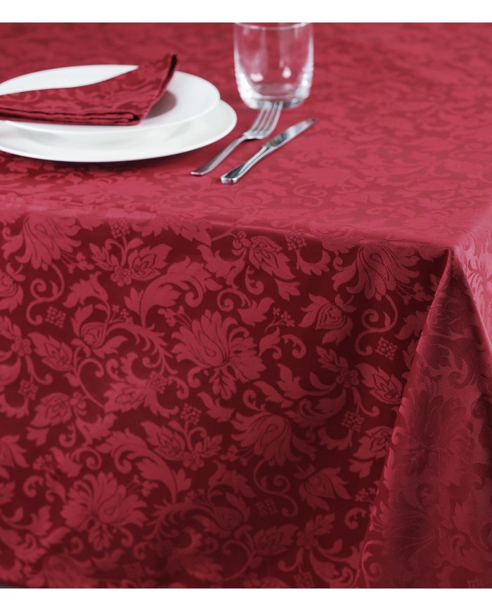 Servizio da tavola Natale Fiandra damascata 12 posti Dreams