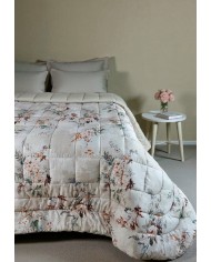 Trapunta matrimoniale in raso di puro cotone Galizzi 1949 - Emily - Made in Italy