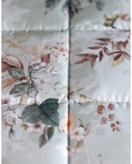 Trapunta matrimoniale in raso di puro cotone Galizzi 1949 - Emily - Made in Italy
