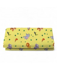 Completo lenzuola letto singolo 100% cotone Jungle