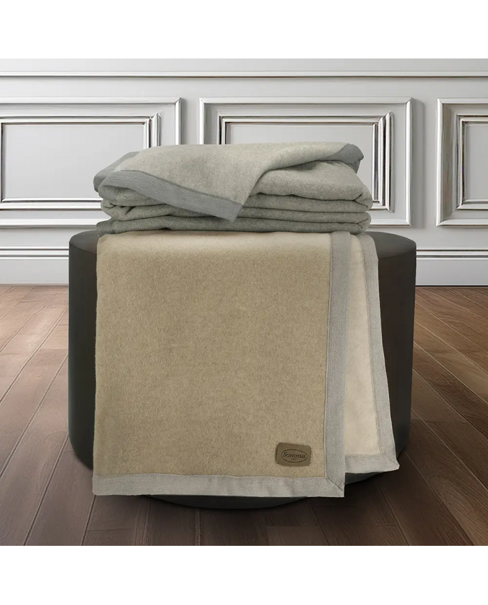 Amago Set di 2 Copricuscini, Effetto Cashmere, 50 x 50 cm - Antracite