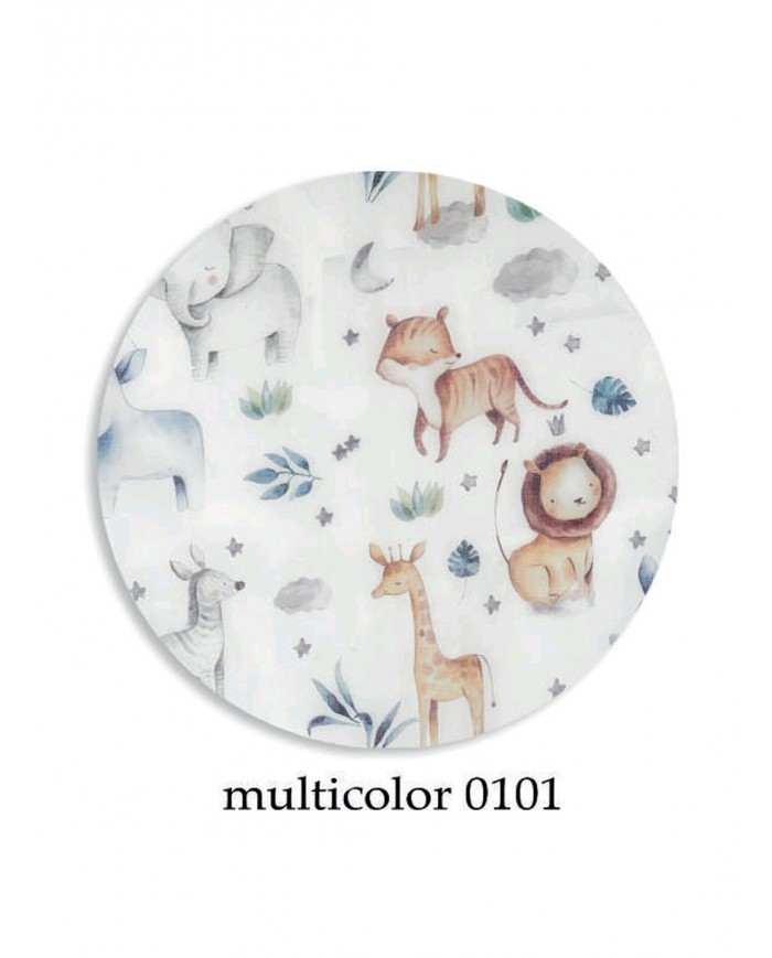 Pannello Tenda con fascia universale Happy Animals