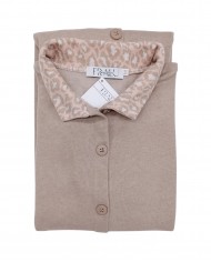 Vestaglia donna in caldo punto milano collo alto Fralu Serena - MADE IN ITALY
