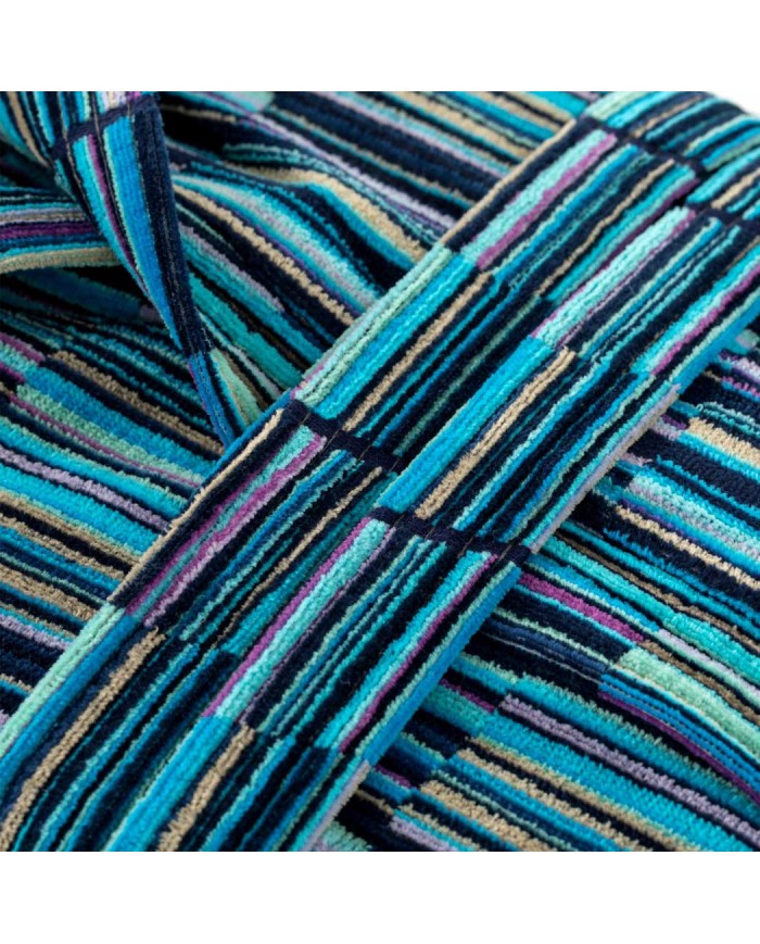 Accappatoio in spugna jacquard Lovely Home Etnic Dis. 5