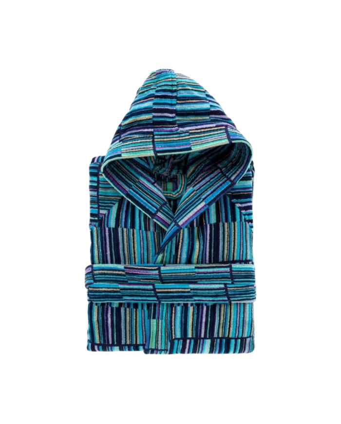 Accappatoio in spugna jacquard Lovely Home Etnic Dis. 5
