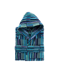Accappatoio in spugna jacquard Lovely Home Etnic Dis. 5
