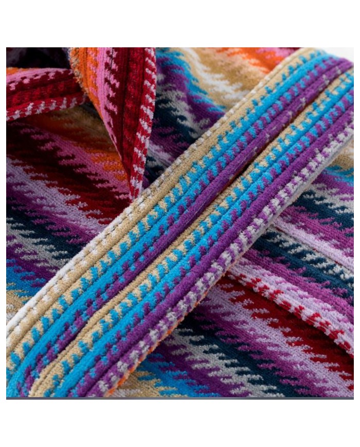 Accappatoio in spugna jacquard Lovely Home Etnic Dis. 6