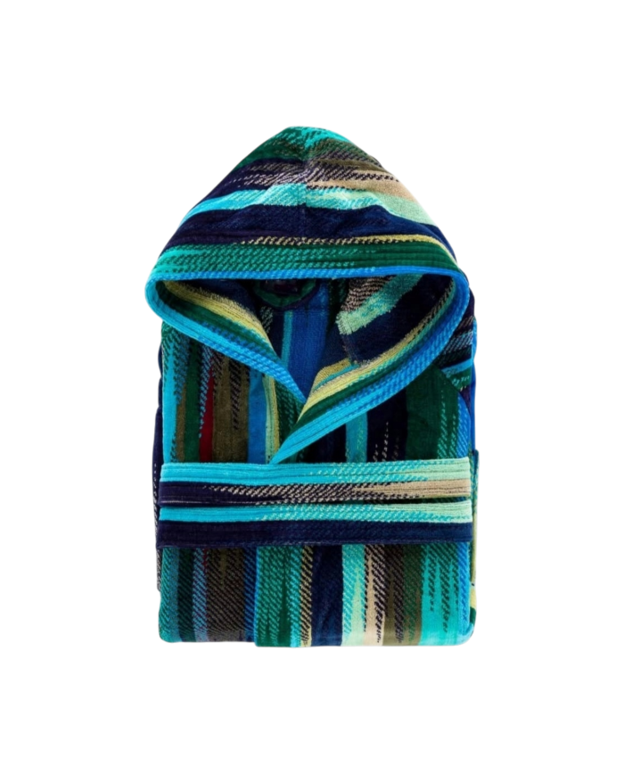 Accappatoio in spugna jacquard Lovely Home Etnic dis. 8