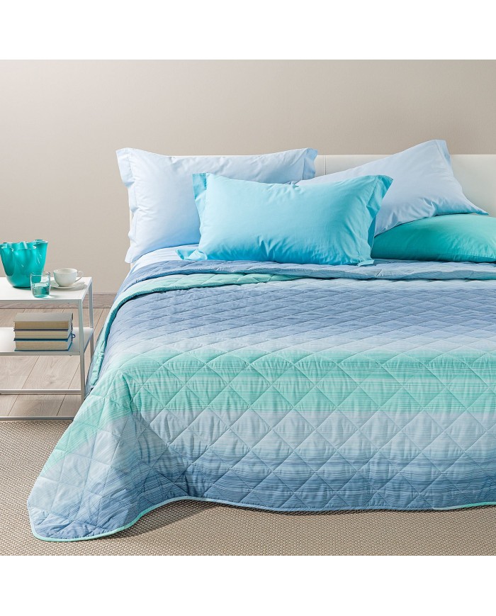 Trapuntino mezza stagione letto singolo Caleffi Rainbow