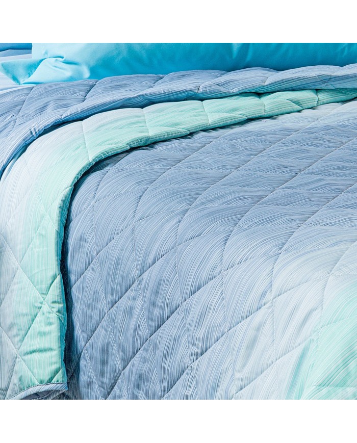Trapuntino mezza stagione letto singolo Caleffi Rainbow
