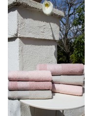 Set asciugamani spugna cotone 3+3 Neith Flavia