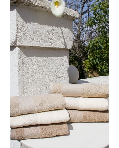 Set asciugamani spugna cotone 3+3 Neith Flavia