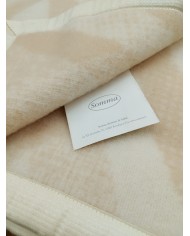 Coperta letto singolo in pura lana vergine Somma 160x210