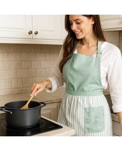 Grembiule da cucina 100% cotone Maestri Cotonieri India