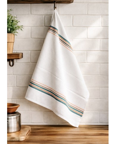 Set 6 strofinacci da cucina 100% cotone art. premium spigato