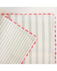 Set 2 tovagliette colazione 100% cotone doubleface Maestri Cotonieri art. Portofino
