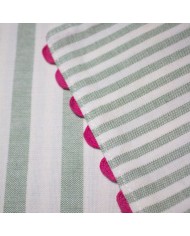 Set 2 tovagliette colazione 100% cotone doubleface Maestri Cotonieri art. Portofino