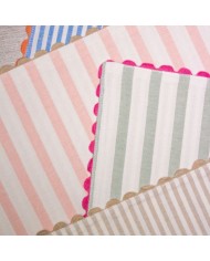 Set 2 tovagliette colazione 100% cotone doubleface Maestri Cotonieri art. Portofino