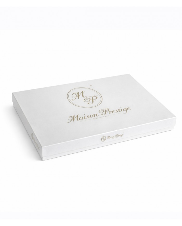 Completo Lenzuola matrimoniali ricamate in percalle di cotone bianche ricamo colorato7891