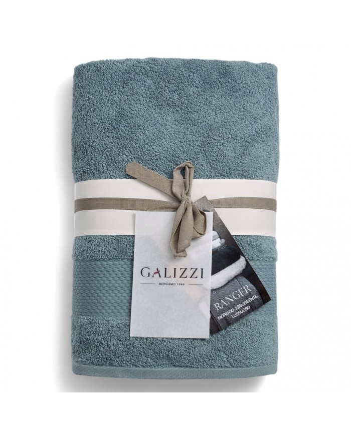 Set asciugamano viso + ospite luxury Galizzi 1949 art. Ranger Plus - MADE IN ITALY