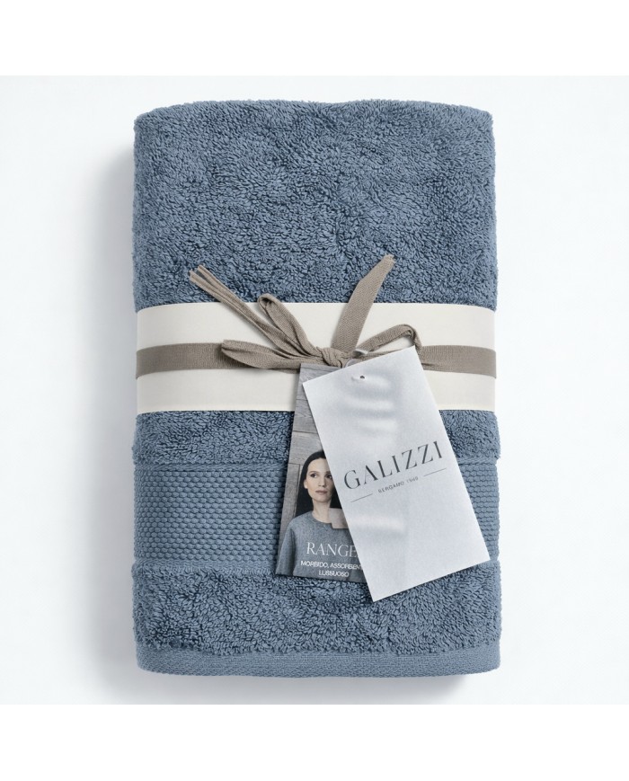 Set asciugamano viso + ospite luxury Galizzi 1949 art. Ranger Plus - MADE IN ITALY