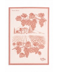 Set di 3 Strofinacci in 100% cotone Emilio Gatti art. vigneto - MADE IN ITALY