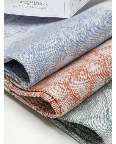 Set di 3 Strofinacci in 100% cotone Emilio Gatti art. vigneto - MADE IN ITALY