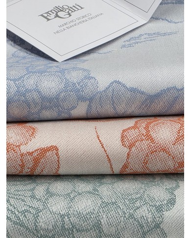 Set di 3 Strofinacci in 100% cotone Emilio Gatti art. vigneto - MADE IN ITALY