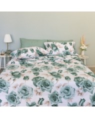 Completo lenzuola matrimoniale 100% cotone Maestri Cotonieri Malaga 4 federe