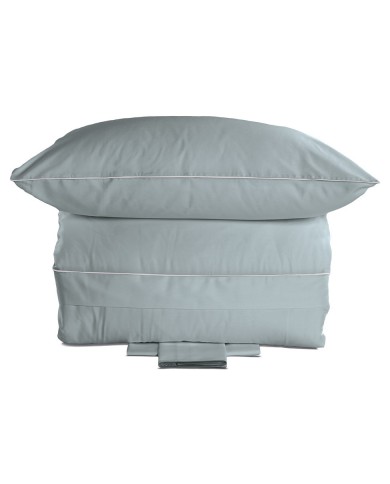 Completo copripiumino matrimoniale in raso 100% cotone Dondi Resort