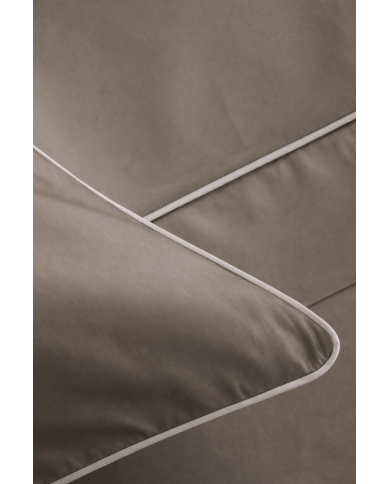 Completo copripiumino matrimoniale in raso 100% cotone Dondi Resort