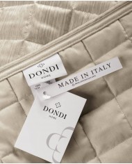 Copriletto trapuntato matrimoniale Finiseta Dondi raso di cotone