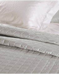 Copriletto trapuntato matrimoniale Finiseta Dondi raso di cotone