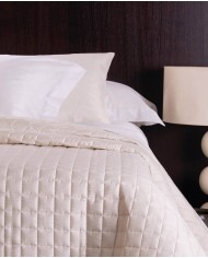 Copriletto trapuntato matrimoniale Finiseta Dondi raso di cotone