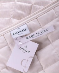 Copriletto trapuntato matrimoniale Finiseta Dondi raso di cotone