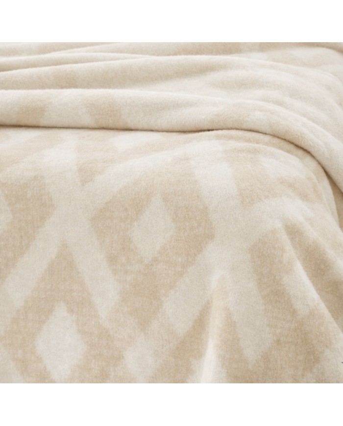 Coperta matrimoniale maxi in pura lana vergine Somma 230x270